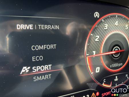 2023 Hyundai Palisade, drive modes